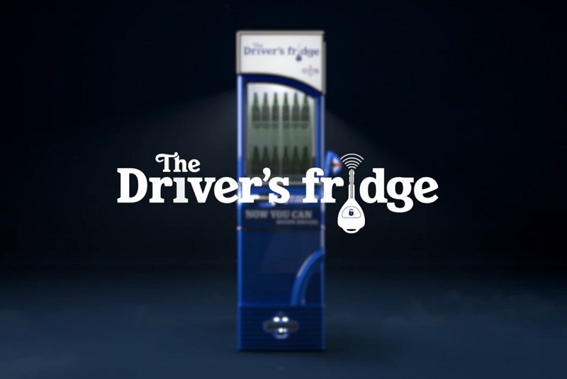 Heineken 0.0. Driver's Fridge