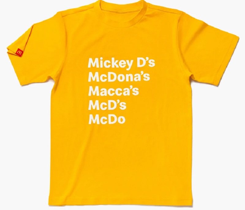 Official McDonald's Clothing and Merchandise