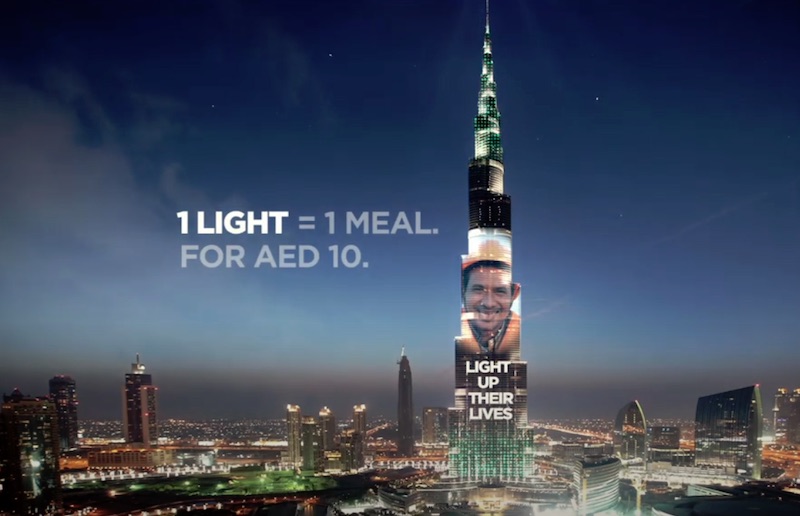 World’s Tallest Donation Box