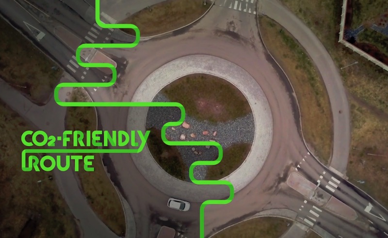 CO2 Friendly Route