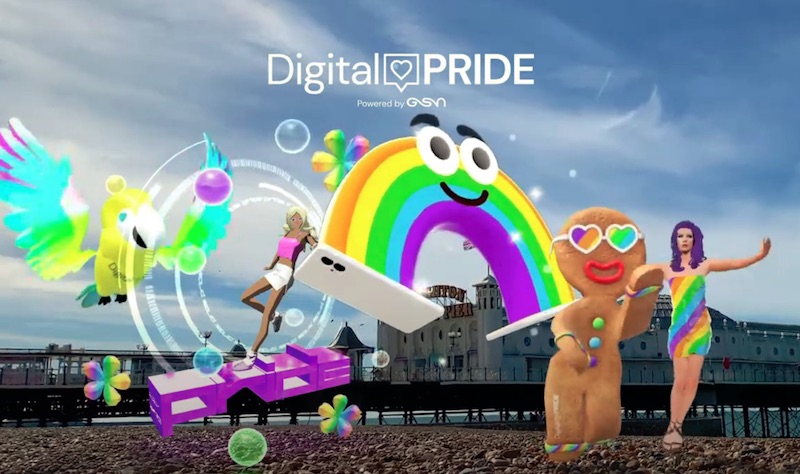 The AR Digital Pride Floats
