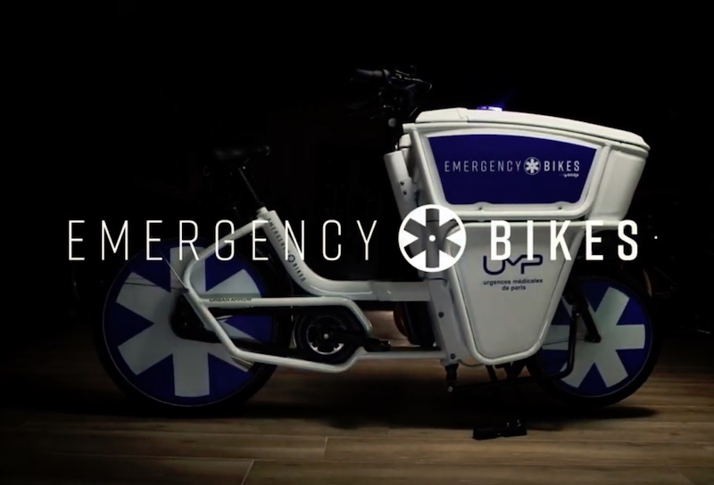 Emergency Bikes, the new city-proof medical vehicle