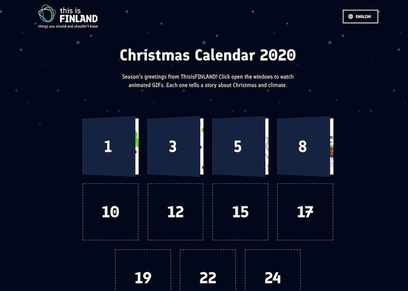 Christmas Calendar 2020
