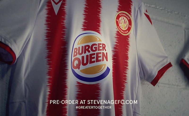 Burger Queen x Stevenage FC