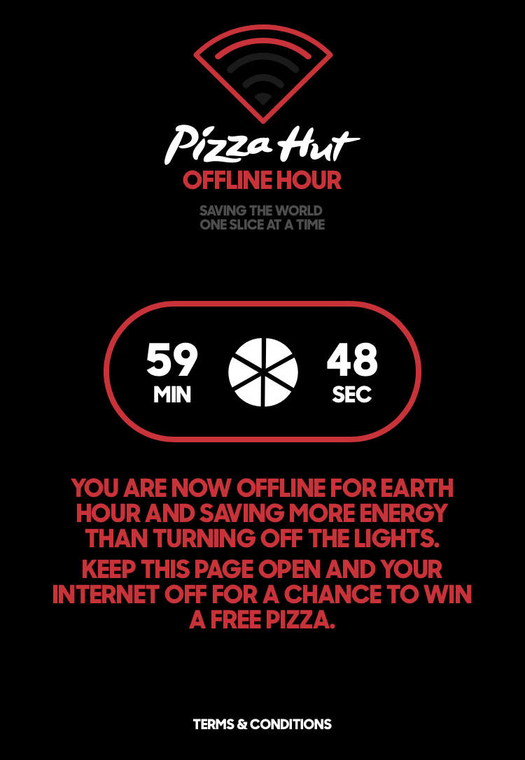 Offline Hour - Pizza Hut