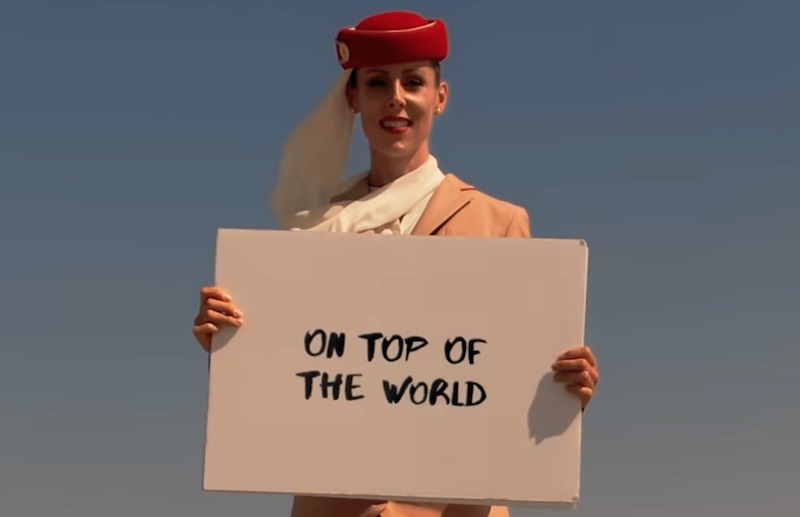 We're on top of the world | Emirates Airline