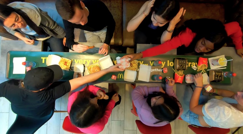 McDonald’s® celebrates togetherness with The very very very very...very long tray