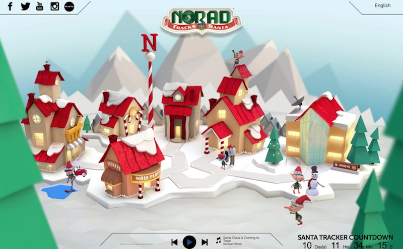 Official NORAD Santa Tracker