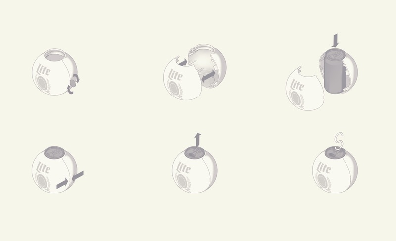 Miller Lite Beernaments