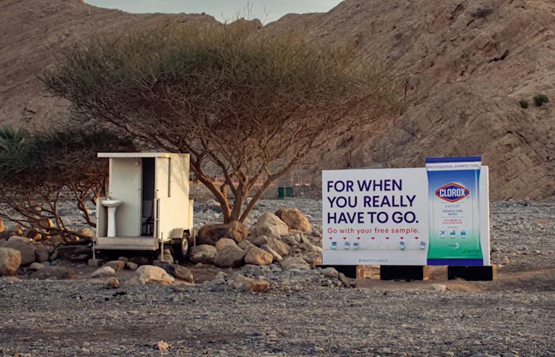 Clorox “Go Anywhere”