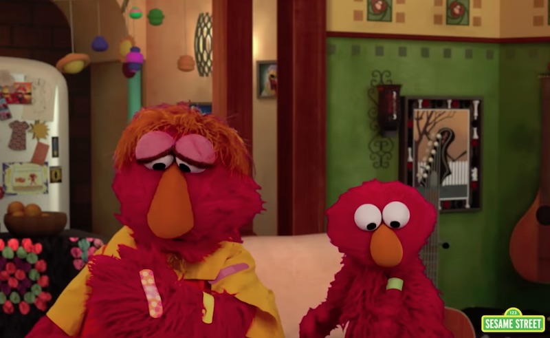Sesame Street Elmo Gets the COVID-19 Vaccine | PSA