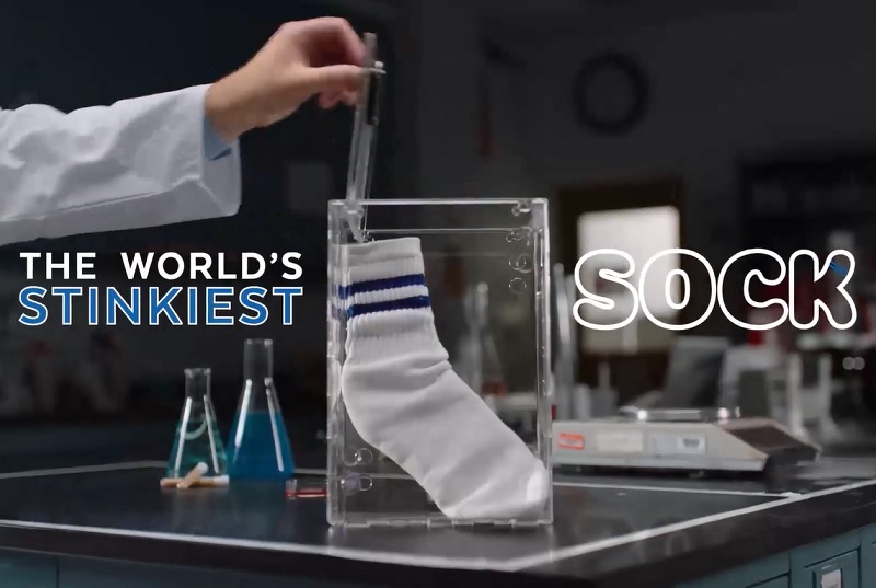Introducing the World’s Stinkiest Sock