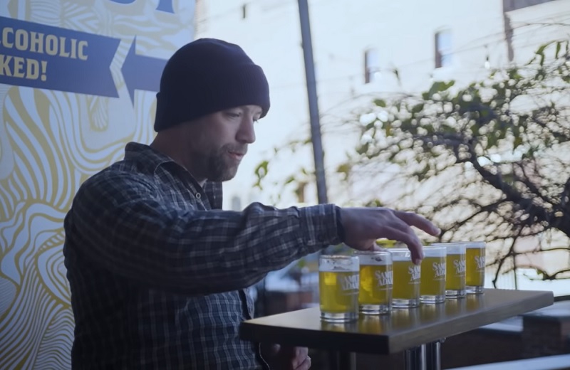 Samuel Adams Non-Alcoholic Tank Test