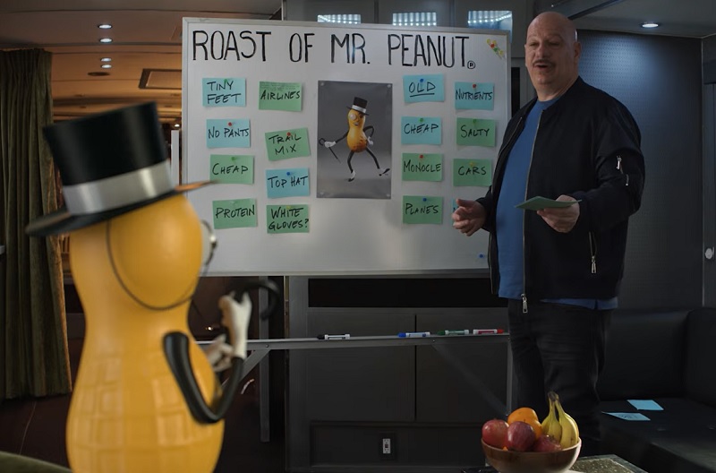 Jeff Ross Gets Ready to Roast Mr. Peanut - PLANTERS