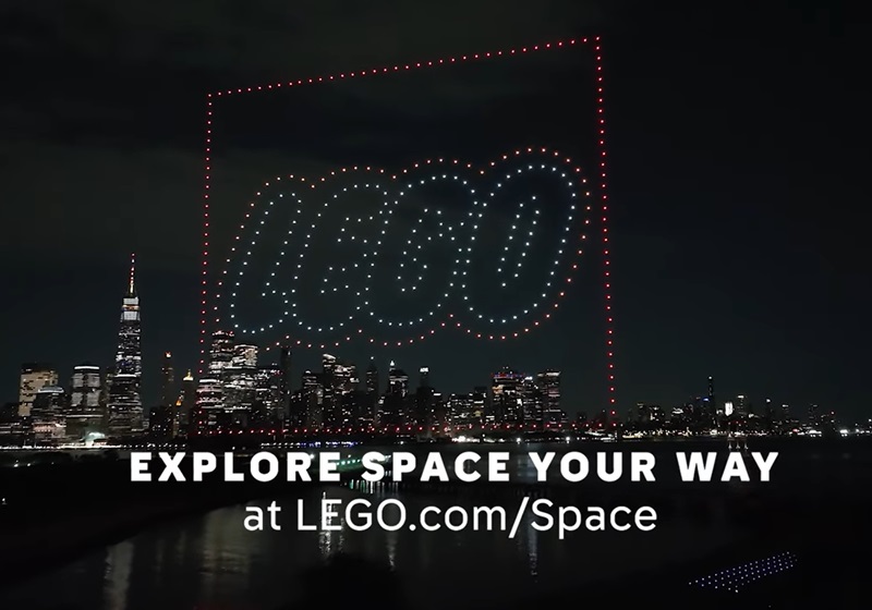 The LEGO Group Celebrates Children's Curiosity About Space & Asks Them To Explore Space Their Way
