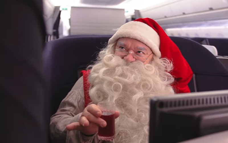Santa gears up for his annual Santa Tour with his official airline, Finnair