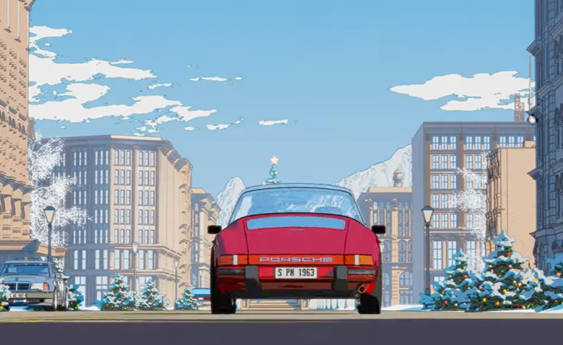 Porsche Holiday | The Coded Love Letter