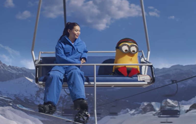 Minions x Chloe Kim 2026 Milan Cortina Winter Olympics Spot