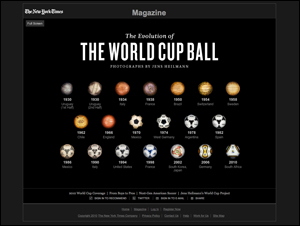 The Evolution of the World Cup Ball - Interactive - NYTimes.com