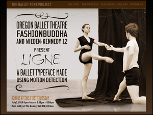 gThe Ballet Font Project
