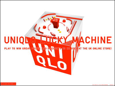 UNIQLO LUCKY MACHINE