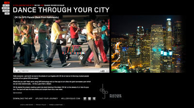Range Rover Evoque | Dance through your city