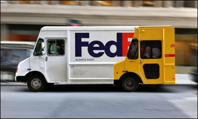 Fedex: Always first truck