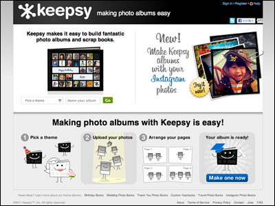 Making photo albums easy | Keepsy