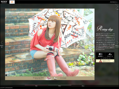 α for you. 一眼を着こなそう | デジタル一眼カメラ“α”