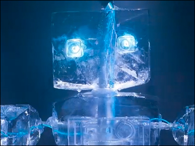 Ice Robot Comes To Life - By J.A.M.I.E.