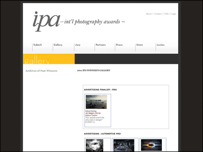 international Photography Awards