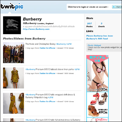 Burberry Prorsum Womenswear S/S12 Full Show