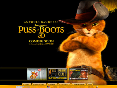 puss in boots 3d