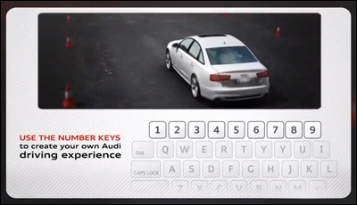 An Interactive A6 Driving Video