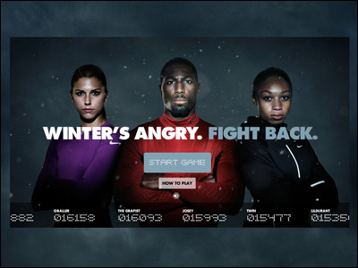 Winter's Angry. Fight Back