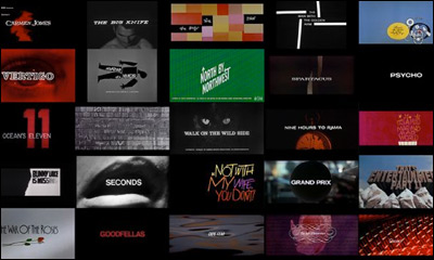 The Title Design of Saul Bass