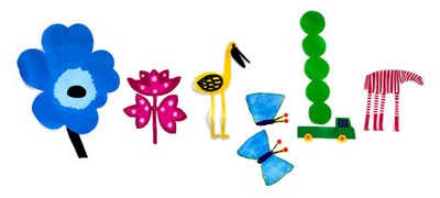 Google 春分の日ロゴ