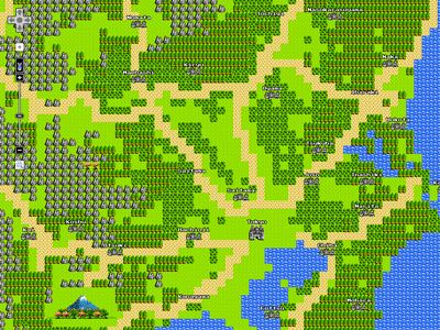 Google Maps 8bit