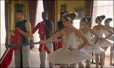 Arsenal players perform ballet for New Citroën DS5