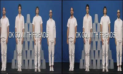 OK Go - White Knuckles - Official 3D Video