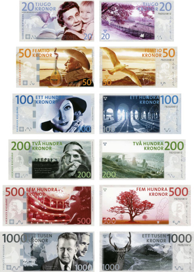 New notes and coins