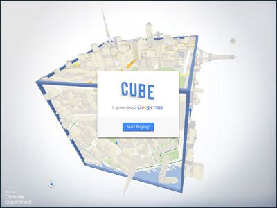CUBE - A game about Google Maps