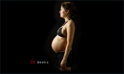 9 months in 9 seconds... Pregnancy Timelapse
