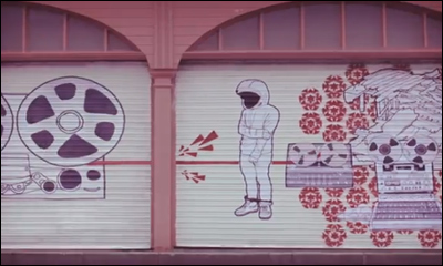 Red Stripe Make Art On The Street Animated Installation with Spaceboy