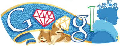 Google The Queen's Diamond Jubilee（エリザベス女王即位60年　ダイヤモンド・ジュビリー）