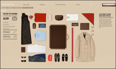 The Art of packing - LOUIS VUITTON