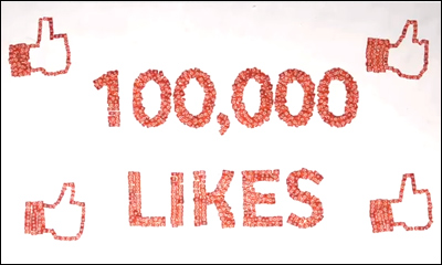 Vodafone 100,000 Facebook Likes