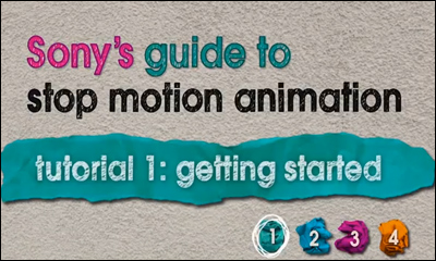 Sony's guide to stop motion animation