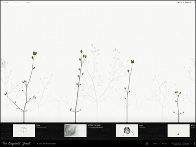This Exquisite Forest - Google Chrome Experiments