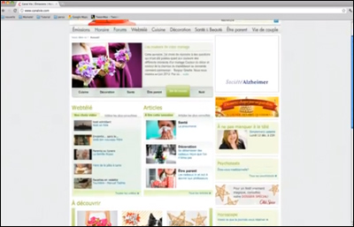 Alzheimer Interactive Web Ad
